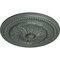 Ekena Millwork Chester Ceiling Medallion (Fits Canopies up to 2 1/4"), 15 3/4"OD x 1 7/8"P, Cloud Burst Crackle CM15CHCBC - alternate 3